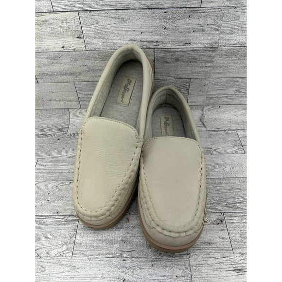 My Slippers Shoes - My Slippers My Pillow Women Size‎ 7 Leather Moccasin Slippers Cream 74468-03